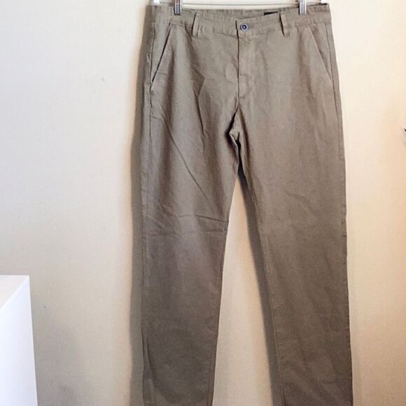 Adriano Goldschmied Brown Straight Leg Pants 36R - Picture 1 of 8